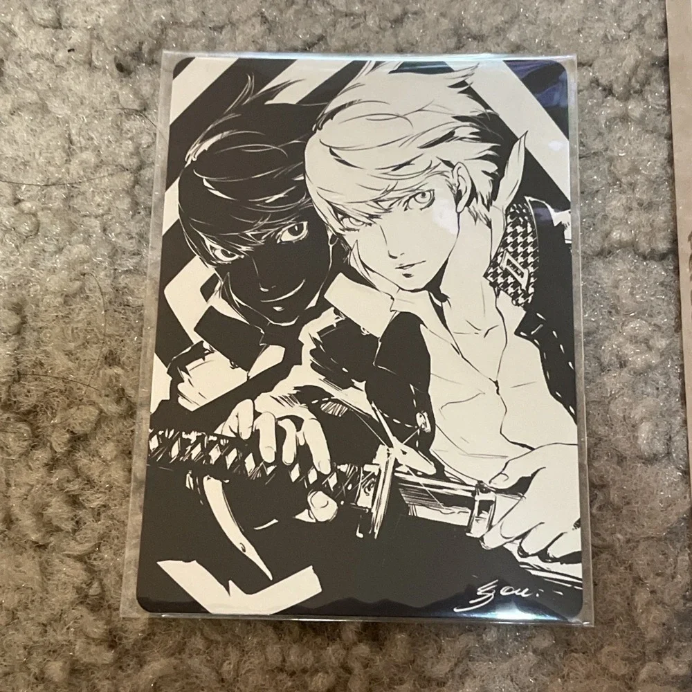 PS3 Persona 4 The Ultimax Ultra Suplex Hold Limited Edition  + Trading Card Japa